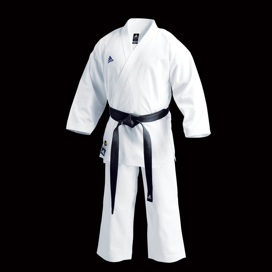 adidas karate uniform black